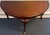 1990s Kincaid Solid Cherry Georgian Demi Lune Console Table For Sale - Image 5 of 12