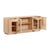 Wood Marlow Natural Wood Console For Sale - Image 7 of 9