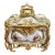 French Style Porcelain Jewelry Box With Gilt Bronze Ormolu Details For Sale
