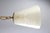 Glass shade with etched striped decoration Up to 250V (Europe/UK Standard).The wiring of this item may be original and...