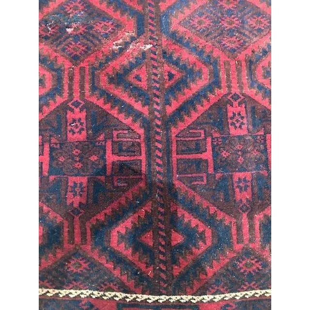 1970s Vintage Baluchestan Rug For Sale - Image 10 of 13