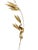 Vintage Mid-Century Modern Brass Wheat Wall Sculpture – 29" Tall Botanical Wall Art For Sale In Buffalo - Image 6 of 9