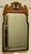 Fine quality burr walnut wall hanging mirror. Here we have a superb wall mirror with a wonderful figured walnut pelmet...