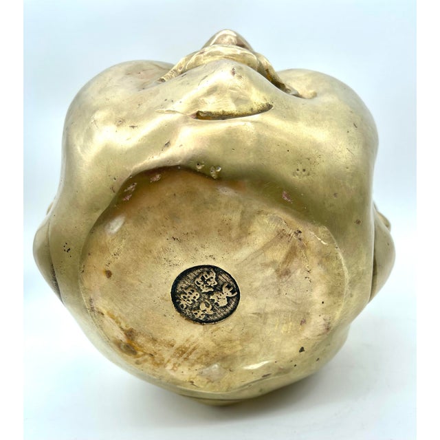 Bronze Statue of Four-Faced Buddha, 1980s For Sale - Image 13 of 15