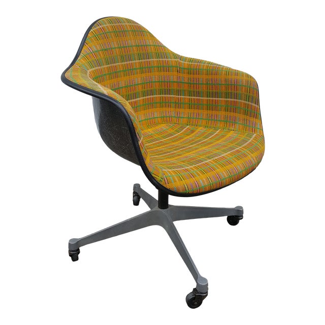 Vintage Herman Miller Rolling Shell Desk Chair Dat1 Chairish