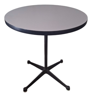 Contract Base Circular Bistro Table by Eames for Herman Miller, 1970s