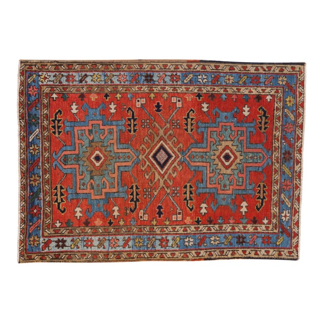 Vintage Karaja Rug - 3' x 4'3" For Sale