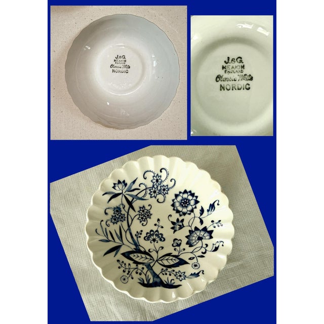 Vintage and Antique Blue and Yellow Wall Plates - Set of 9 For Sale - Image 15 of 15