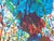 Modern Vintage Lithograph Explosion of Colors Poster attributed to Sam Francis, 1983 For Sale - Image 3 of 7