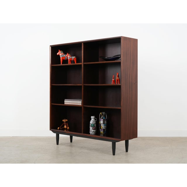 Danish Mahogany Bookcase, 1970s For Sale - Image 4 of 13