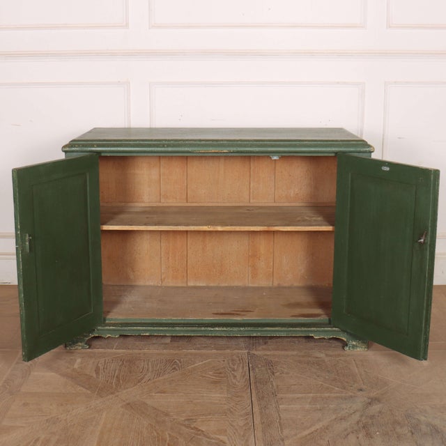 Wood Austrian Painted Pine Buffet For Sale - Image 7 of 12