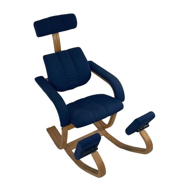 Ergonomically Shaped Rocking Chair by Peter Opsvik for Stokke For Sale - Image 10 of 10