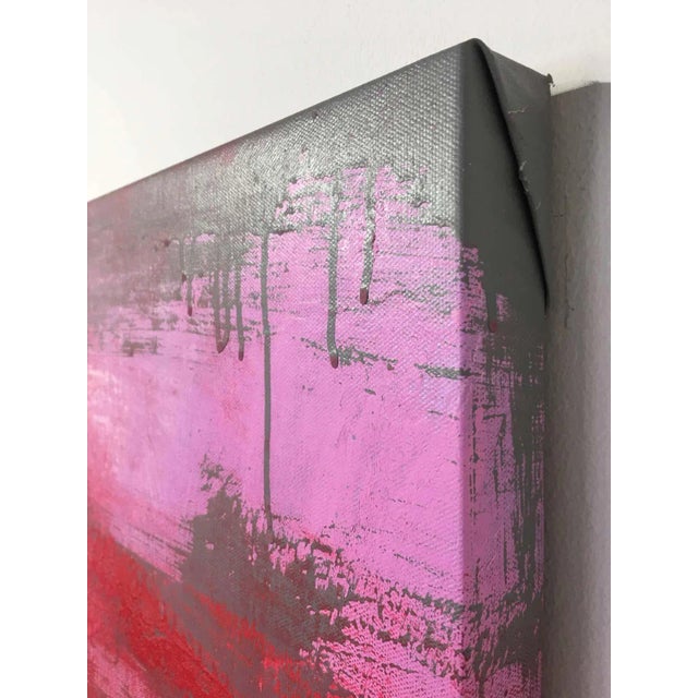 Mirtha Moreno Large Oil on Canvas Painting Titled: “Obscura” 2017 For Sale In West Palm - Image 6 of 7