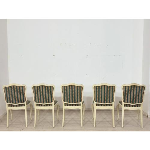Vintage Chippendale Chairs, 1920, Set of 5 For Sale - Image 9 of 17