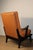 Vintage Armchair in Black Wood and Caramel Leather, 1950s For Sale - Image 18 of 18