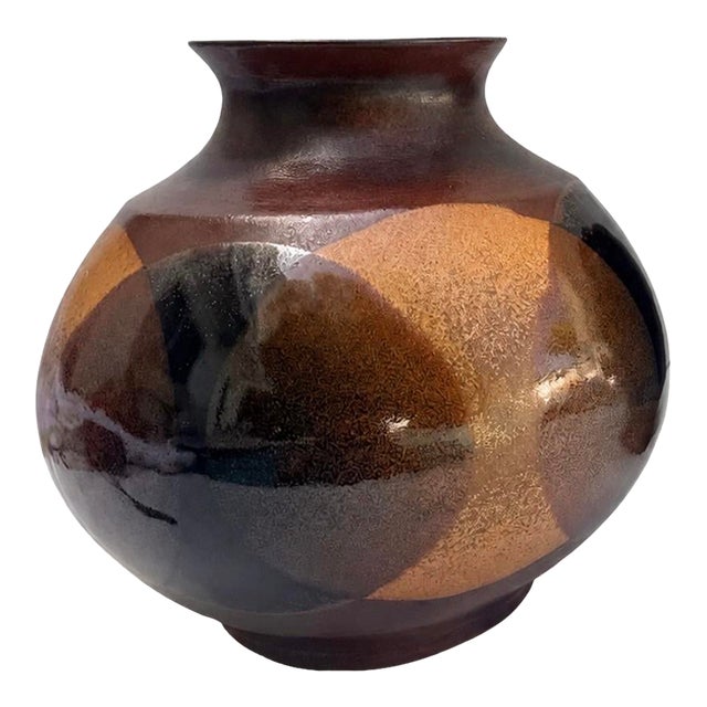 Robert Maxwell Mid-Century Studio Pottery Vase For Sale
