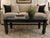 Rustic Woodland Furniture Coffee Table Rustic Country Distressed Black For Sale - Image 3 of 11
