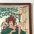 Brown Vintage Art Nouveau Advertising Painted Mirror, 1980s For Sale - Image 8 of 12