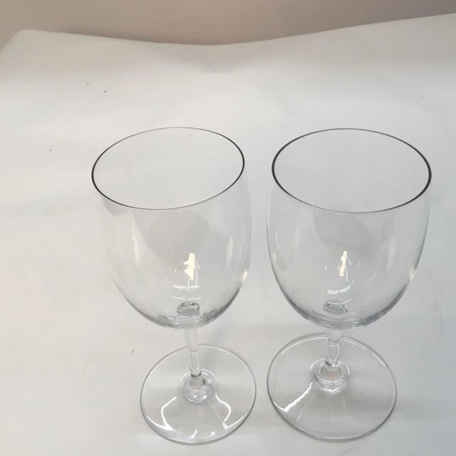 Baccarat France Crystal Wine Glasses a Pair Chairish