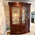 Baker Furniture Bow Front Georgian China Cabinet From the Baker Furniture Historic Charlestown Collection. Made of...