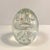 1980s Clear Hand Blown Art Glass Paperweight For Sale - Image 10 of 12