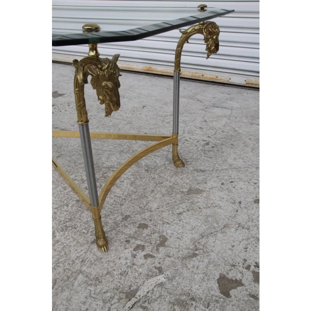 Mid 20th Century Ram'S Head Coffee Cocktail Table For Sale - Image 4 of 6