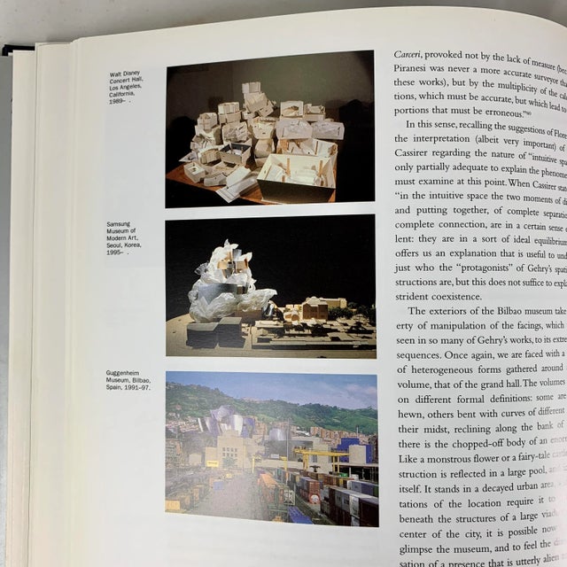 Gray Frank O Gehry, the Complete Works by Francesco Dal Co. Modern Architecture Book 1998 For Sale - Image 8 of 13