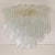 Large ceiling light with murano trunci glass, ceiling chandelier diameter 50 cm design made in italy type: made in italy...