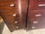 Stickley Metropolitan Chest of Drawers With Two Side Chests Featuring Chrome Pulls. The Two Side Chests Are Recessed From the Main Chest of Drawers. For Sale - Image 11 of 11