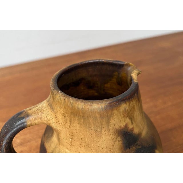 Mid-Century German Studio Pottery Carafe Vase by Otto Wichmann, 1960s For Sale - Image 16 of 18