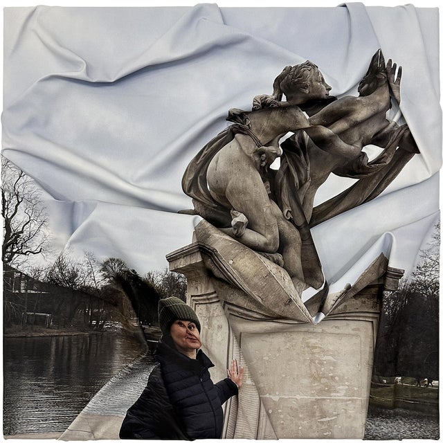 Lena Textile Art Object by Xomehko, in New conditions. Designed from 2000 Signed by Maker