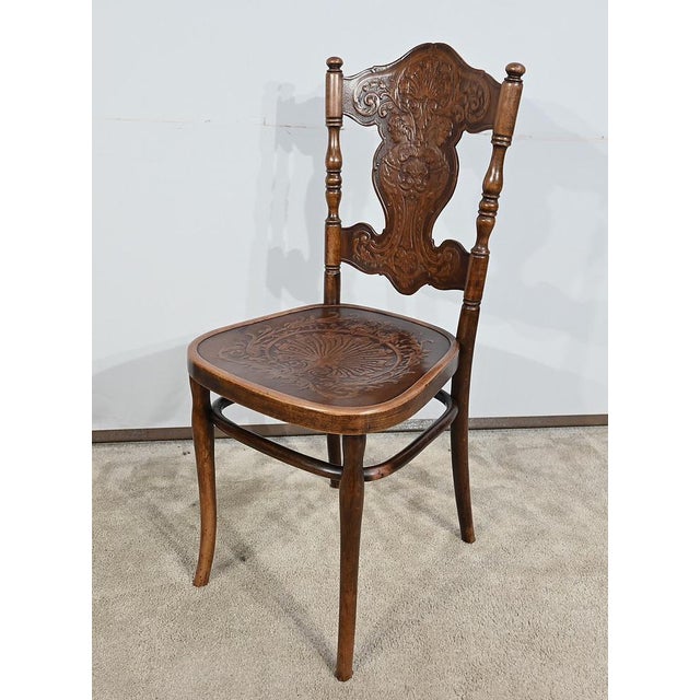 Wood Set of N ° 67 Dining Chairs by Jacob & Josef Kohn, 1900s For Sale - Image 7 of 18