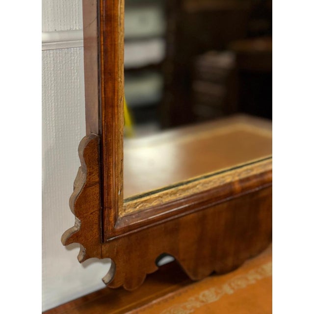 Glass Georgian Thomas Chippendale Phoenix Giltwood Mirror, 1760s For Sale - Image 7 of 12