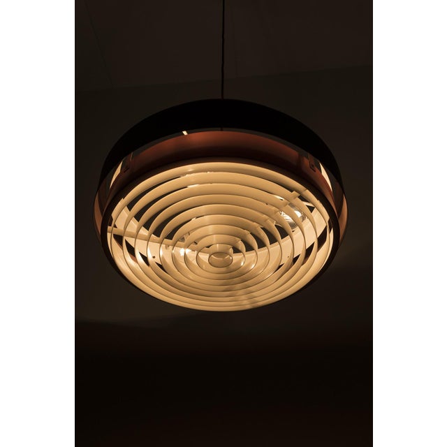 Vintage Metal Pendant Light For Sale - Image 6 of 14