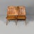 Italian Art Deco 2-Seater Folding Bench in Wood, 1930s For Sale - Image 4 of 18