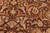 Floral 1990's Pak-Persian Brown/Taupe Wool Rug - 5'11'' X 9'0'' For Sale - Image 4 of 9