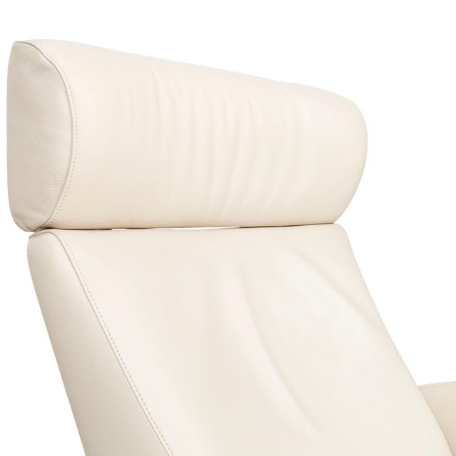 Bico Lounge Chair in Cream Leather from Cor For Sale - Image 12 of 18