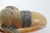 Late 19th Century Victorian Dog With Collar Inset Eyes Carved Wood Folk Art Walking Stick Cane For Sale - Image 5 of 10