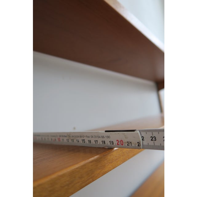 Wall Unit in Teak from FM Møbler, 1960s, Set of 12 For Sale - Image 17 of 18