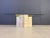 Vintage travertine and brass coffee table by Artedi Comes with a clear beveled glass top Good condition. This style can be...