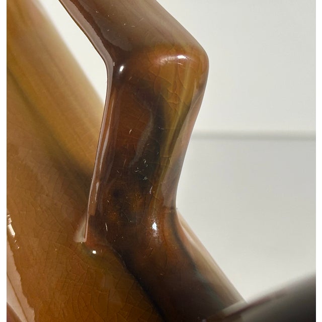 Clement Massier Golfe Juan Art Pottery Chamberstick c.1900 For Sale - Image 12 of 18