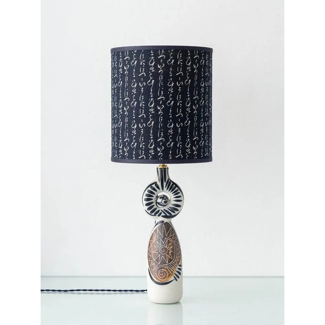 Spanish Modernist Ceramic Female Figure Lamp by Alfonso Otero Regal, 1970s For Sale - Image 11 of 11