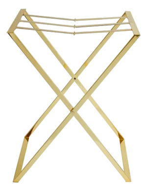 AERIN Brass Butler Tray Stand