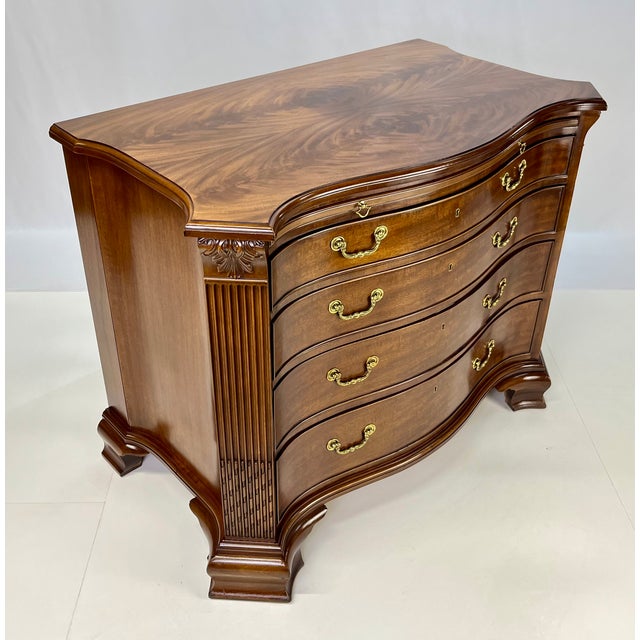 High quality mahogany bachelor’s chest by EJ Victor. Known for their "Premier Furniture Crafters" status, this piece...