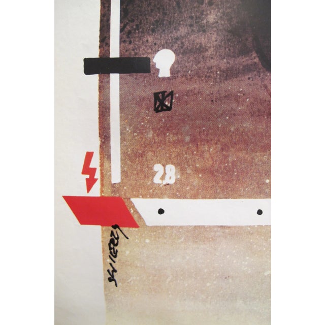 1977 Original Polish Poster, Photography Exhibition Renard Dudley For Sale - Image 6 of 7