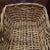 Wood Mid 20th Century Vintage Large French Natural Hand Woven Wicker Basket For Sale - Image 7 of 18