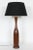 Tall handcrafted New Hope, Pennsylvania School Walnut Table Lamp, in the manner of Phillip Lloyd Powell. Featuring a hand...