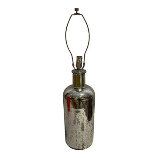 Vintage Restoration Hardware Mercury Glass Lamp For Sale