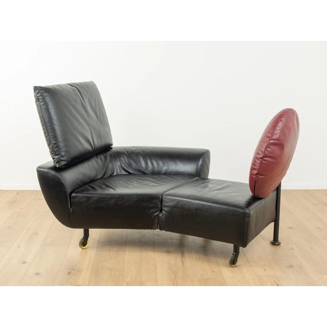 TOPKAPI sofa from the 1980s by Francesco Binfaré for Cassina. High-quality frame with lacquered tubular steel legs and the...