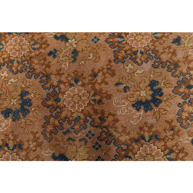 English Antique English Axminster Rug For Sale - Image 3 of 17